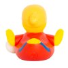Gumowa kaczuszka piłkarz z piłką 4