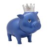 Skarbonka świnka niebieska z koroną 6