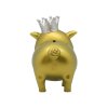 Skarbonka świnka złota z koroną 4