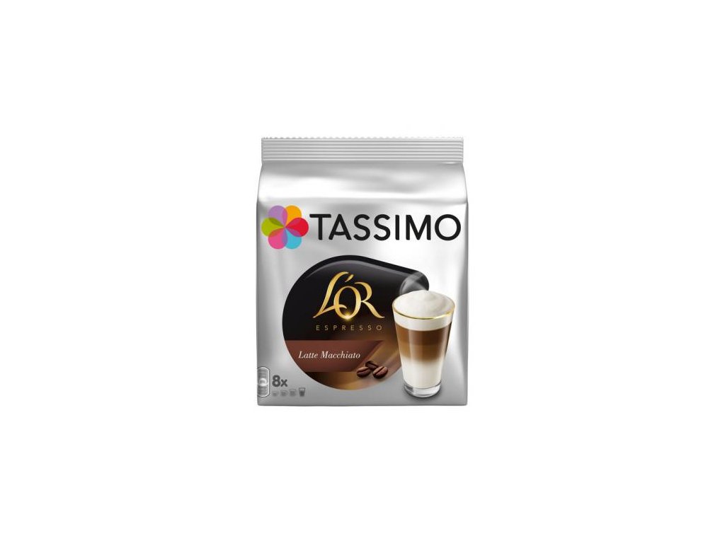 TASSIMO L'OR Latte Macchiato 8 kapsułek z mlekiem + 8 z kawą