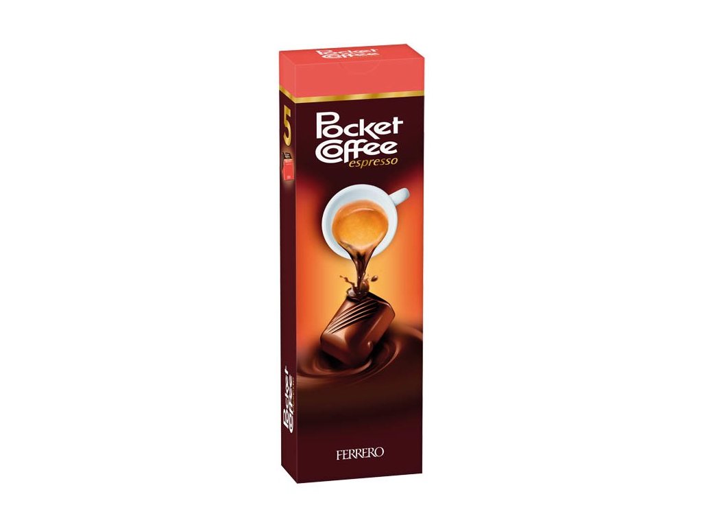 Ferrero Pocket Coffee espresso in milk & dark chocolate 18pc 225g