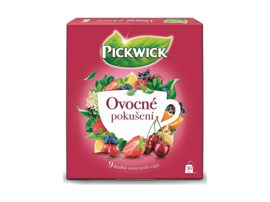 Pickwick Herbata Owocowa pokusa 36 szt. w pudełku