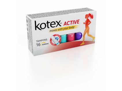 Kotex Active Normal Tampony 16szt.