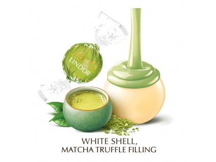 Lindt Lindor Pralinki na wagę Matcha 100g