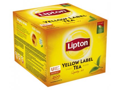 Lipton Yellow Label Czarna herbata ekspresowa w torebkach (200x2g)