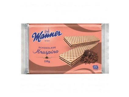 Manner Knuspino Wafelki czekoladowe 110g