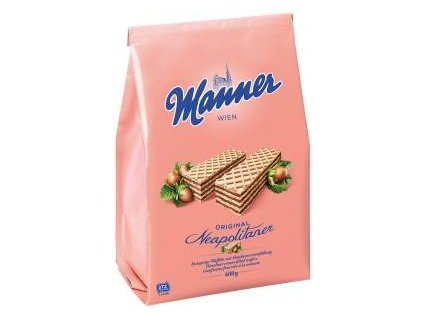 Manner Neapolitaner Wafle orzechowe 400g