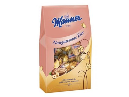 MANNER Czekoladowe jajka nadziewane kremem orzechowym 150g