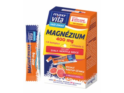 MaxiVita Magnez 400 mg + B komplex + Witamina C