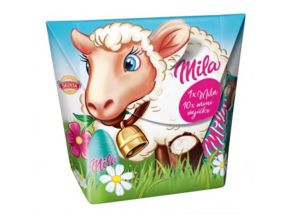 Sedita Kremowe mini jajeczka + wafelek Mila 141g