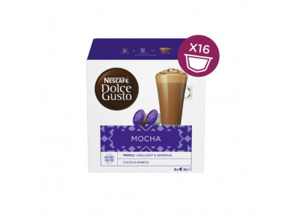 NESCAFE Dolce Gusto Czekolada MOCHA 8+8 kapsułek