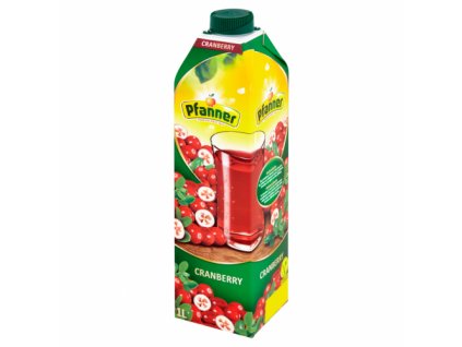 Pfanner Cranberry/ Brusinka 20% nektar 1x1L