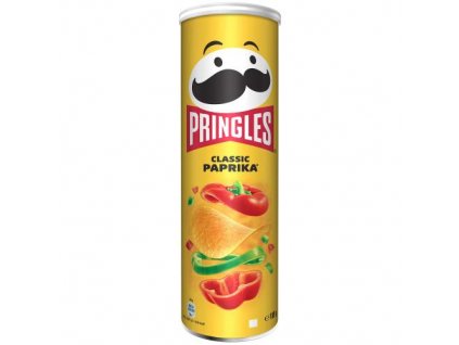 PRINGLES Classic Paprika Chipsy paprykowe 185g