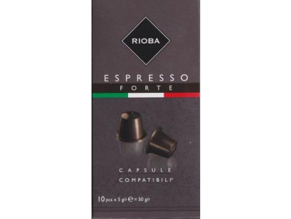 Rioba Espresso Forte 11 kapsułek z kawą do Nespresso