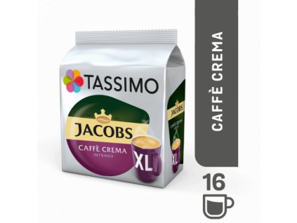 TASSIMO Kawa Jacobs CAFFE CREMA INTENSO XL 16 kapsułek