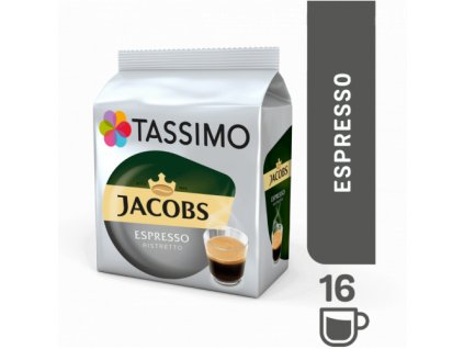 TASSIMO Kawa Jacobs ESPRESSO RISTRETTO 16 kapsułek