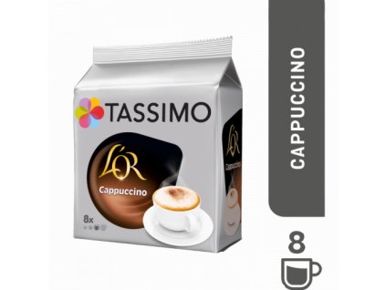 TASSIMO L'OR Cappuccino 8 kapsułek z mlekiem + 8 z kawą