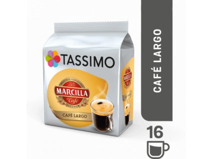 TASSIMO Kawa Marcilla Cafe Largo 16 kapsułek z kawą