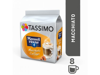Tassimo Maxwell House Latte Macchiato Caramel 8 porcji