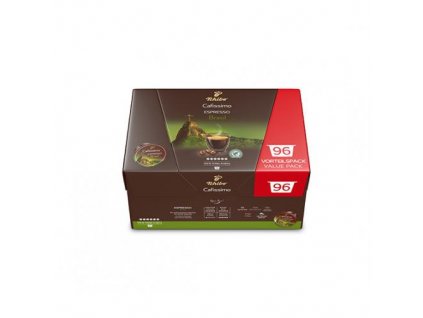 TCHIBO Cafissimo BOX ESPRESSO BRASIL 96 kapsułek w opakowaniu