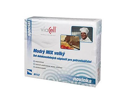 Viacell Náplast modrý mix velký 1x120ks
