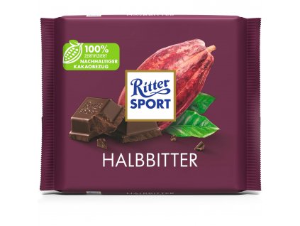 Ritter Sport Halbbitter 100g