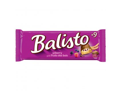 Balisto Batoniki Krem jogurtowy z leśnymi owocami 9x18,5g