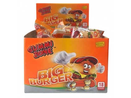 GummiZone Zelki w kształcie burgera 18x32g