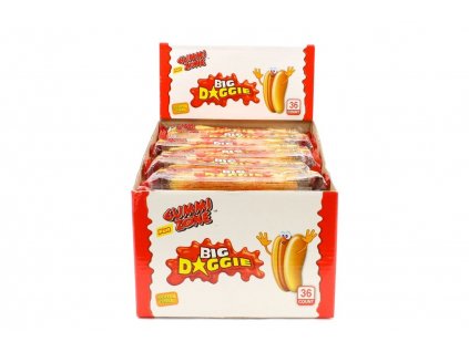 Big Doggie Żelki w kształcie "hot doga"  36x32g