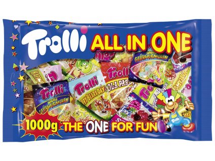 Trolli All in one Mieszanka żelków 1000g