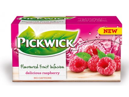 Pickwick Delicious Raspberry Herbata ekspresowa 20x2g