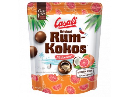 Casali Rum Kokos Blutorange pomarańczowe kuleczki 175g