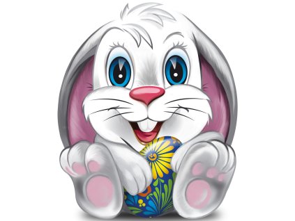 Figaro Pusta figurka mleczny Zajączek 75g