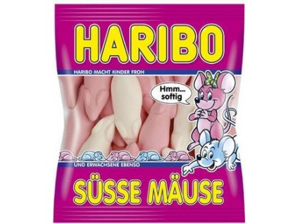 Haribo Owocowe pianki myszki 175g