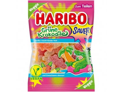 Haribo Grüne Krokodile Sauer Kwaśne krokodyle 175g