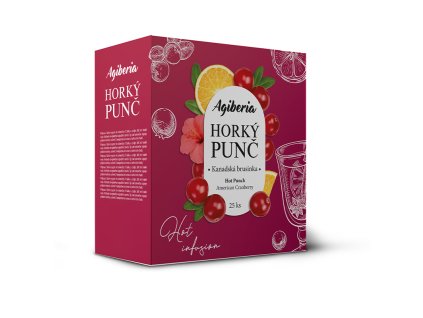 Agiberia Błyskawiczny napój żurawinowy 25x20g