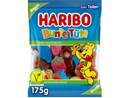 Haribo Bunte Tute Żelki owocowe 175g