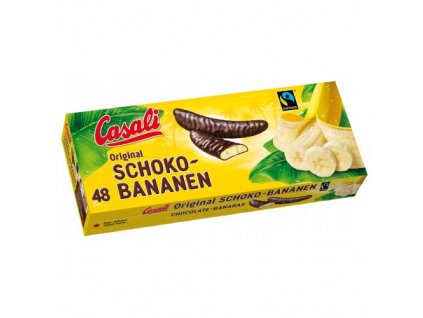 Casali Bananowe pianki w czekoladzie 600g