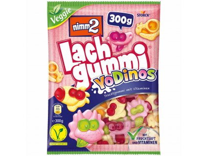 Nimm2 Lachgummi YoDinos Żelki owocowe 300g