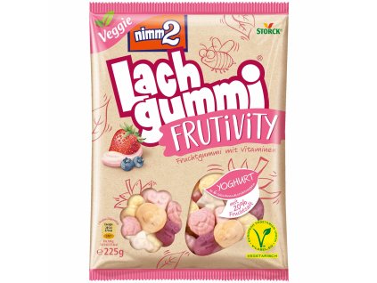 Nimm2 Lachgummi Frutivity Żelki owocowo kogurtowe 225g