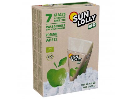 Sun Lolly Bio Jabłko Lody do zmrożenia 7 szt.