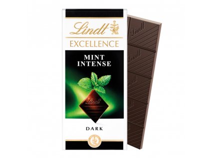 Lindt Excellence Ciemna czekolada o smaku mięty 100g