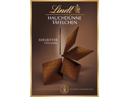 Lindt Schokolade Hauchdünne Täfelchen Edelbitter 125g