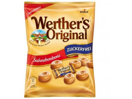 Storck Werther's Original Sahnebonbons cukierki bez cukru 70g