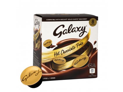 Galaxy Hot chocolate 8 kapsułek z czekoladą