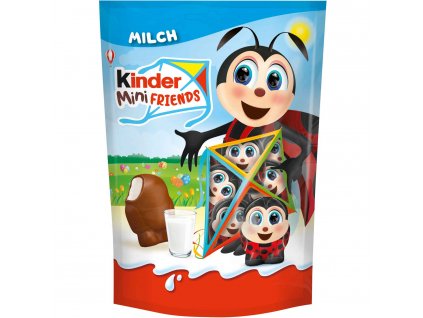 kinder Mini Friends Mleczne czekoladki biedronki 122g