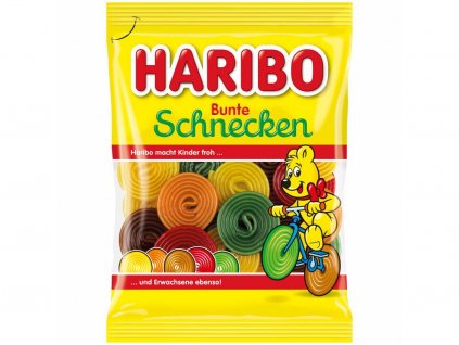 Haribo Bunte Schnecken Owocowe ślimaki 160g