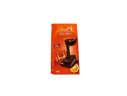 Lindt Squares Dark orange Mini gorzka pomarańcza 138g