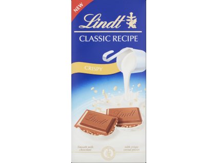 Lindt Classic Recipe Crispy Mleczna czekolada 100g