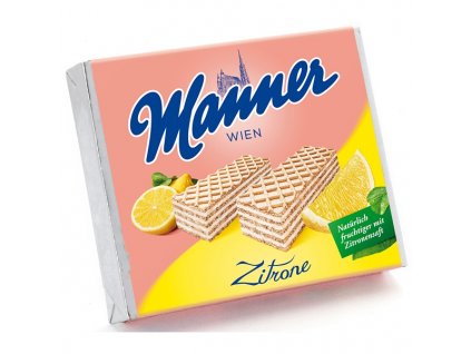Manner Cytrynowe wafelki 75g